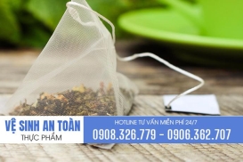 Giấy phép vệ sinh an toàn thực phẩm sản xuất trà túi lọc